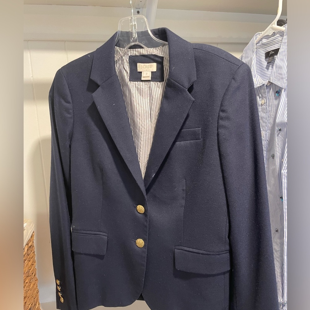 Navy schoolboy blazer